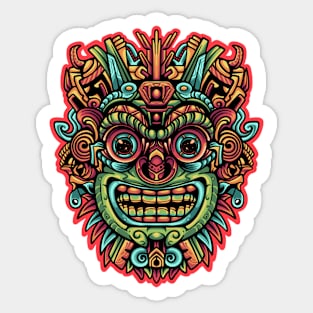 Monkey Mask Sticker